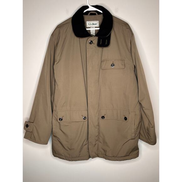 LL Bean Other - LL Bean Cashmere Wool Blanket Lined Thinsulate Chore Barn Work Utility Jacket L